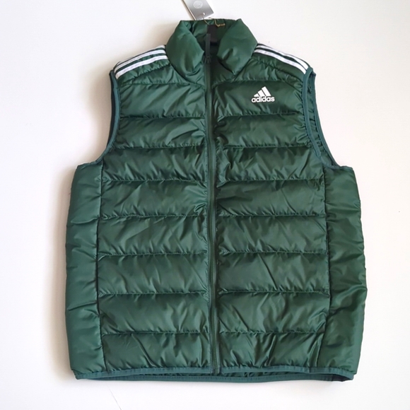 adidas Jackets & Coats Mens Adidas Essential Down Vest Poshmark